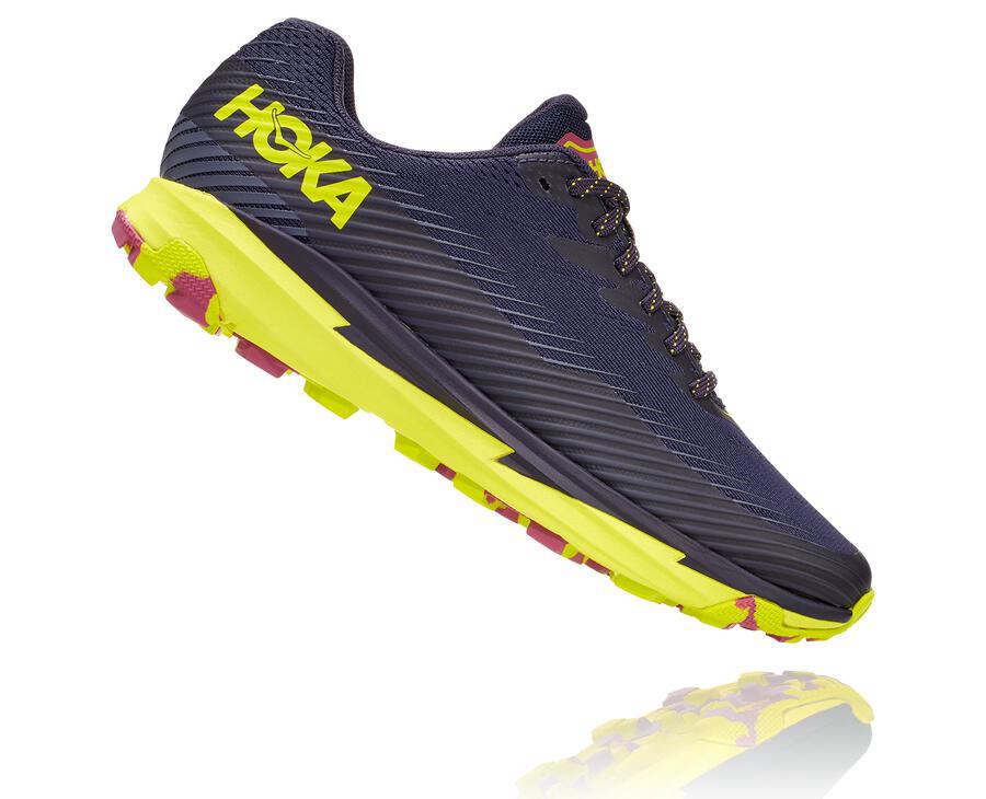 Tenis Trail Hoka One One Feminino Azul Marinho - Torrent 2 - 879-QWBSIC